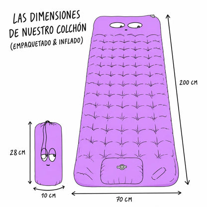 Colchón Inflable Ultraligero — Tu Comodidad en Cualquier Lugar