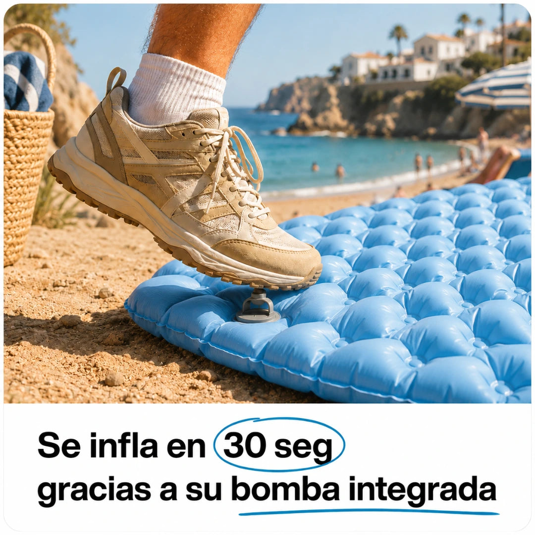 Colchón Inflable Ultraligero — Tu Comodidad en Cualquier Lugar