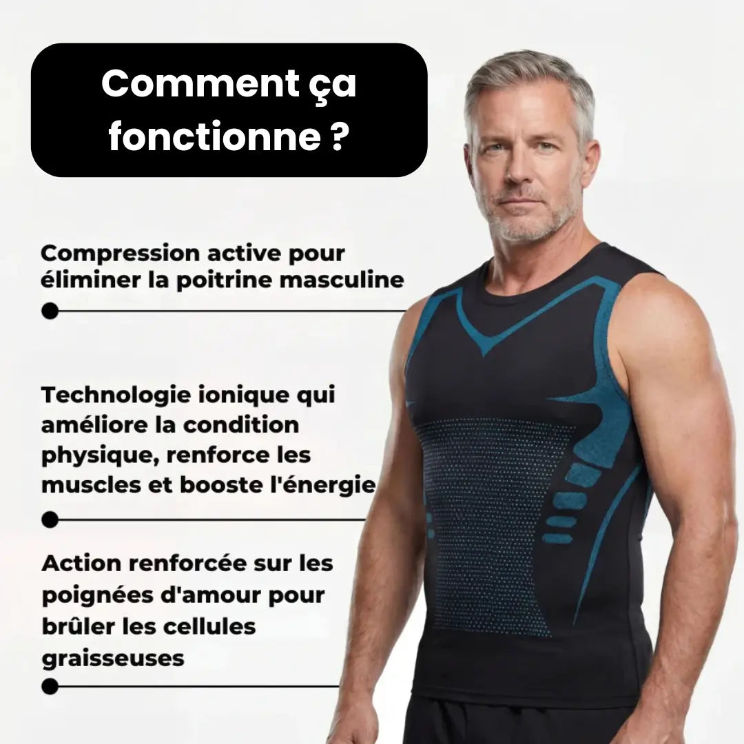 Fitmen - Débardeur de compression