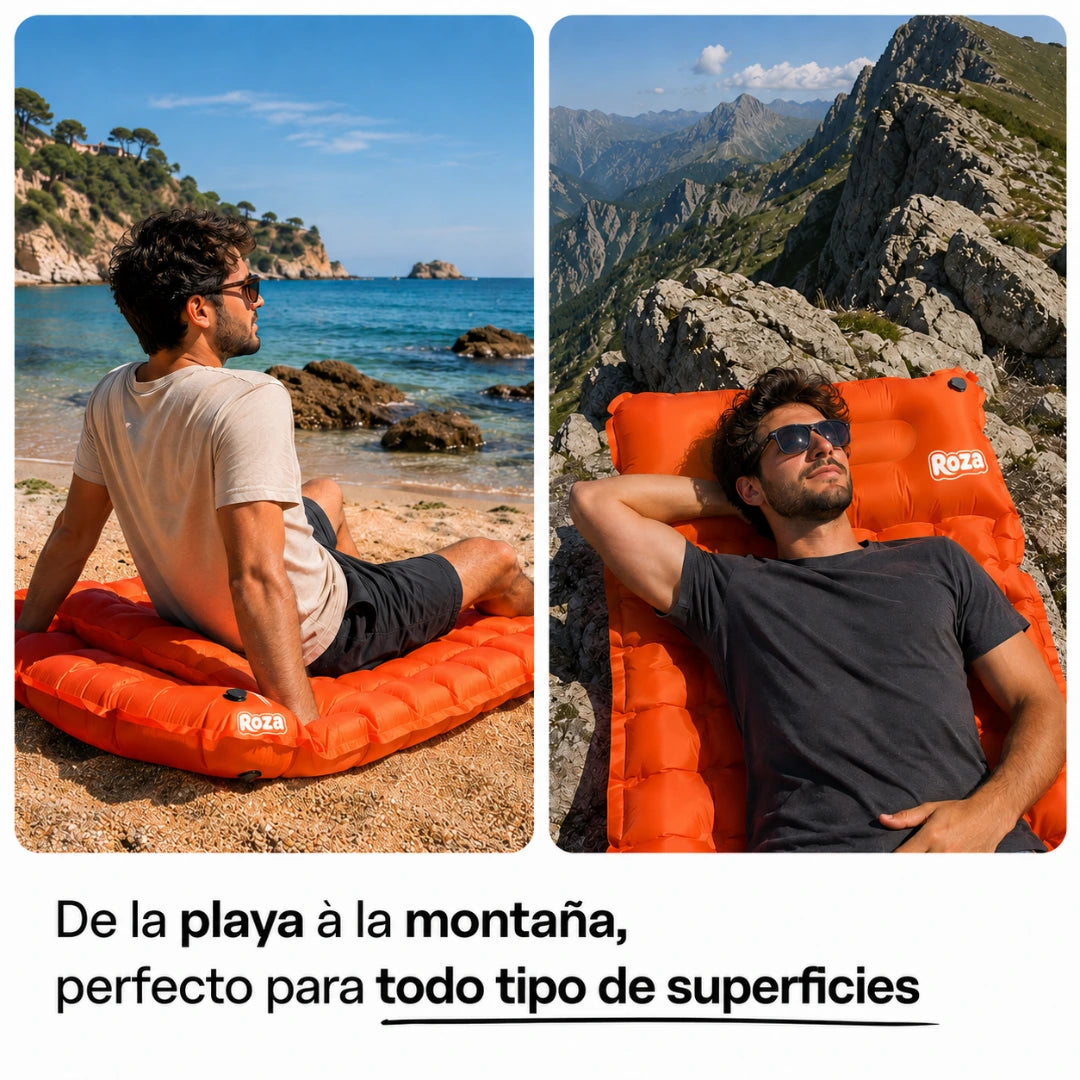 Colchón Inflable Ultraligero — Tu Comodidad en Cualquier Lugar