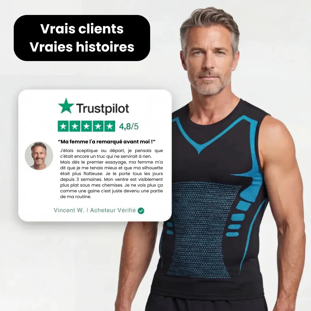 Fitmen - Débardeur de compression