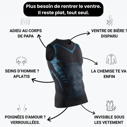 Fitmen - Débardeur de compression