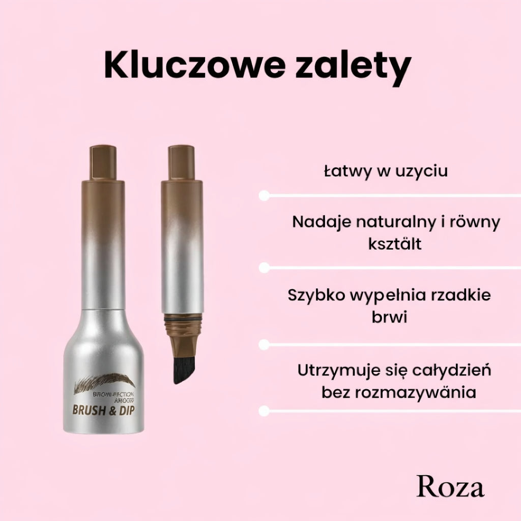 Roza – Natychmiastowa Szczotka do Brwi 2.0