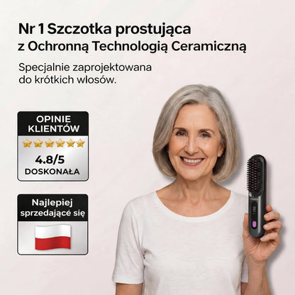 Szczotka do krótkich i cienkich włosów