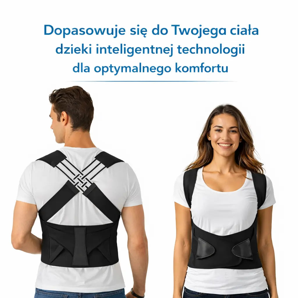 Pas Prosto™ – Uśmierza ból pleców i poprawia postawę